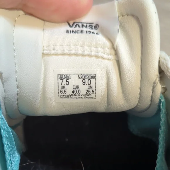 Vans White Sneakers with Leopard Print - Picture 3 of 4